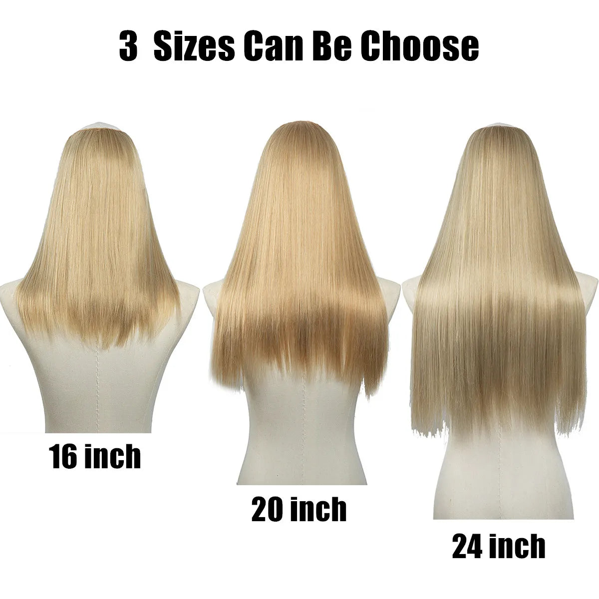 Synthetic U Part Clip in Hair Extension