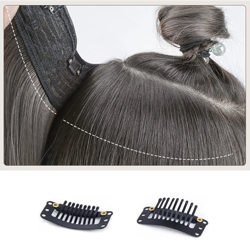 WEILAI V Hair Extension Synthetic Wigs Hair Extension