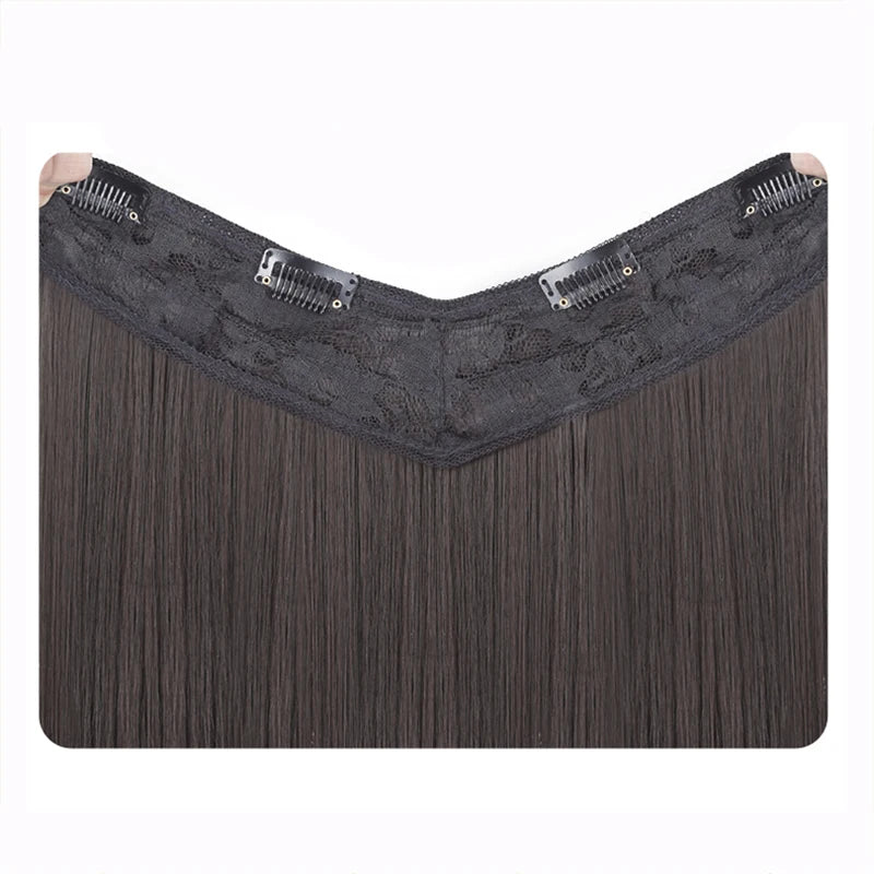 WEILAI V Hair Extension Synthetic Wigs Hair Extension