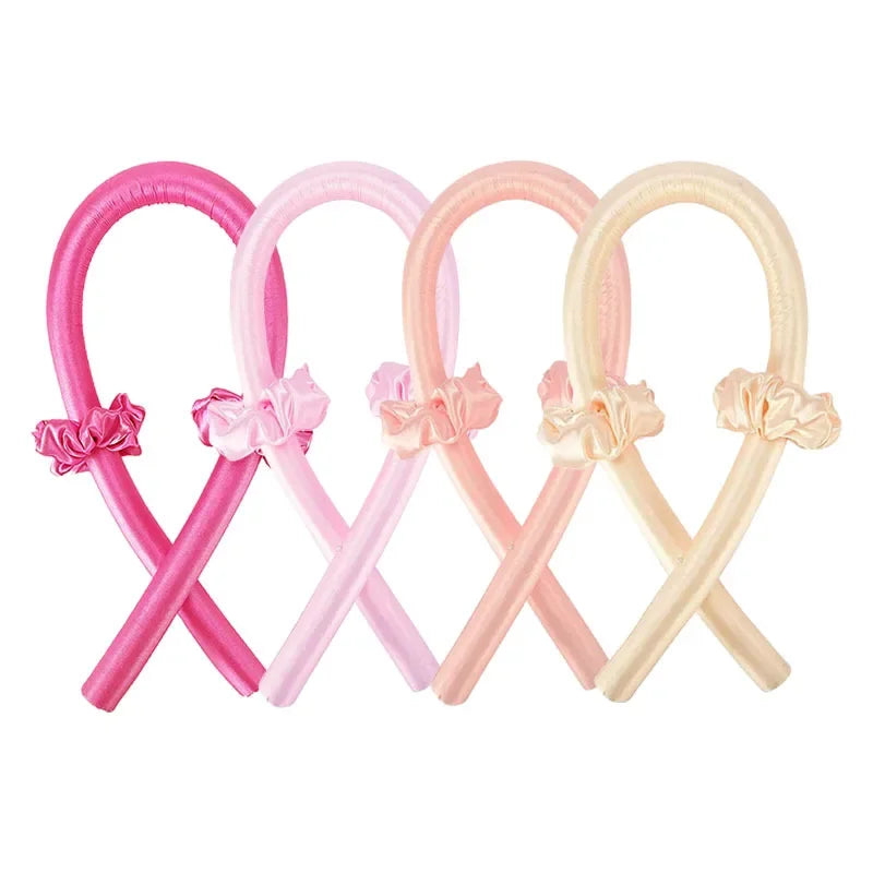 Heatless Curling Rod Headband Make Hair Accessories