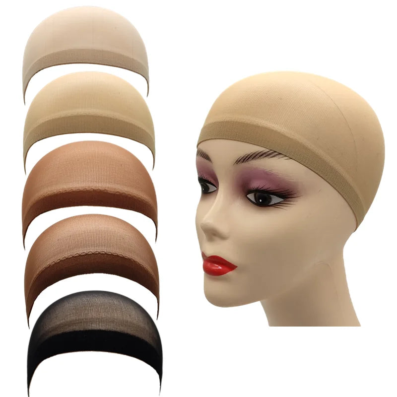 Ventilated Nylon Mesh Wig Cap – Stretchy, Breathable, & Comfortable Hairnet