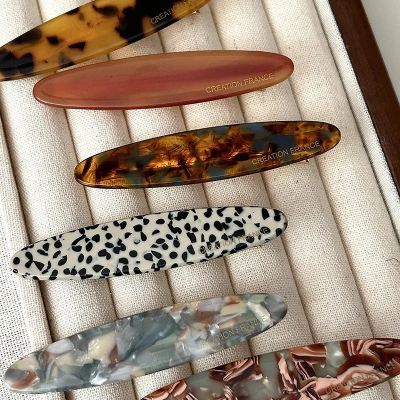 Acetate Hair Clip Side Pins Barrettes