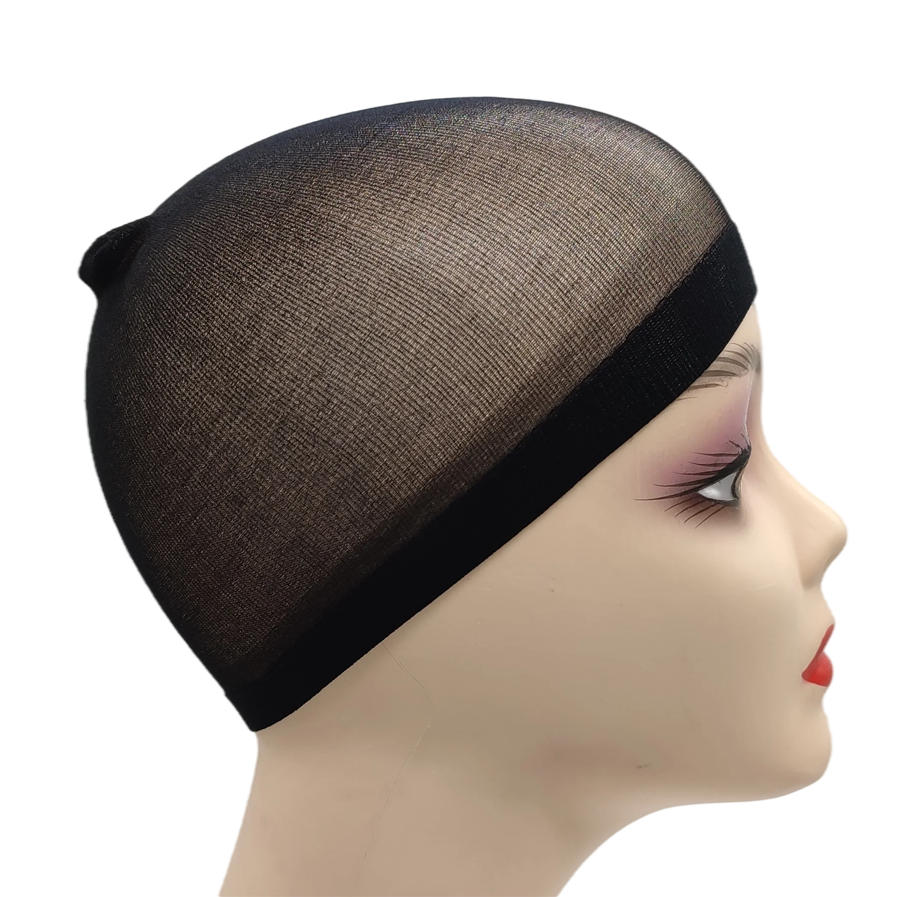 Ventilated Nylon Mesh Wig Cap – Stretchy, Breathable, & Comfortable Hairnet