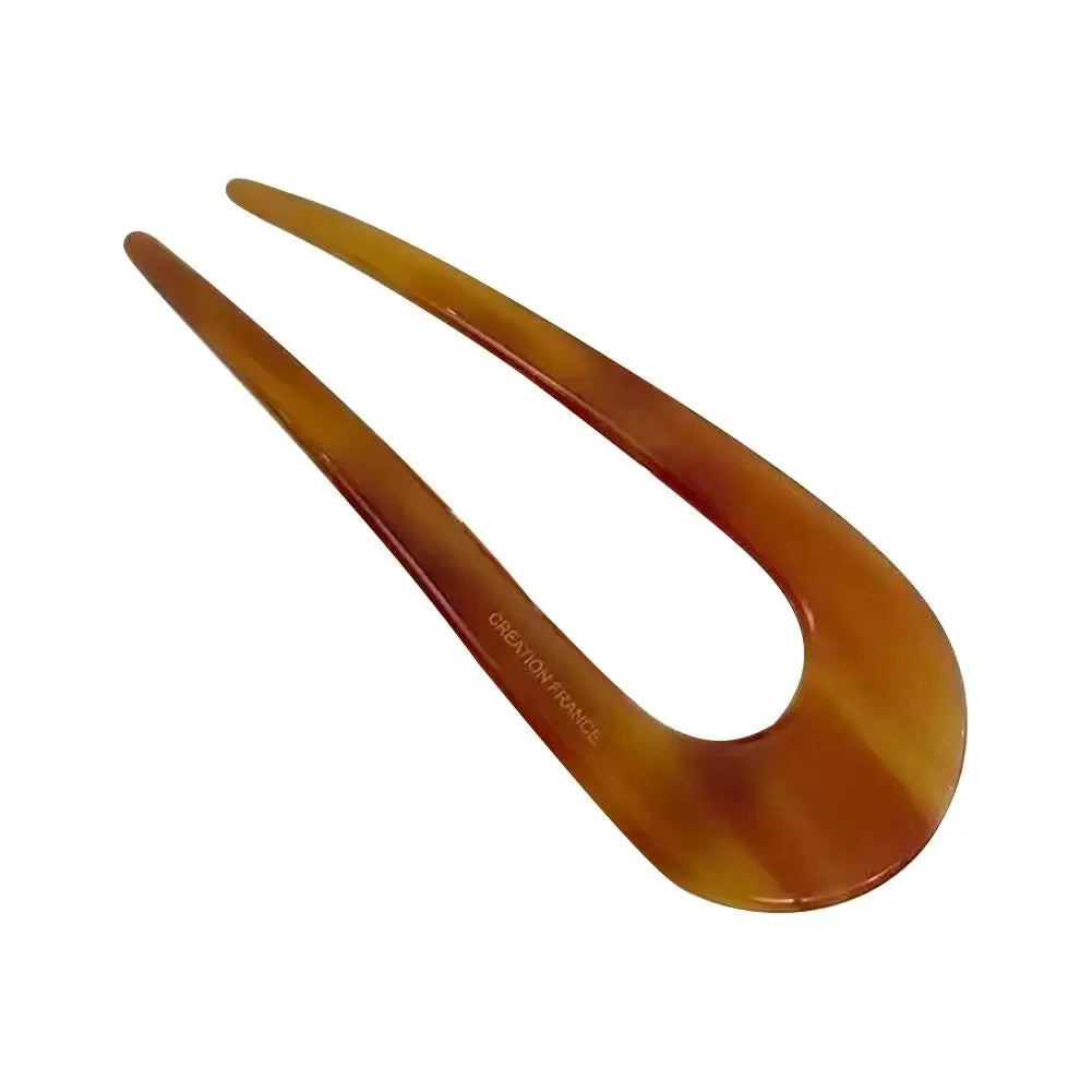 U-shaped Female Meatball Head Pan Hairpin