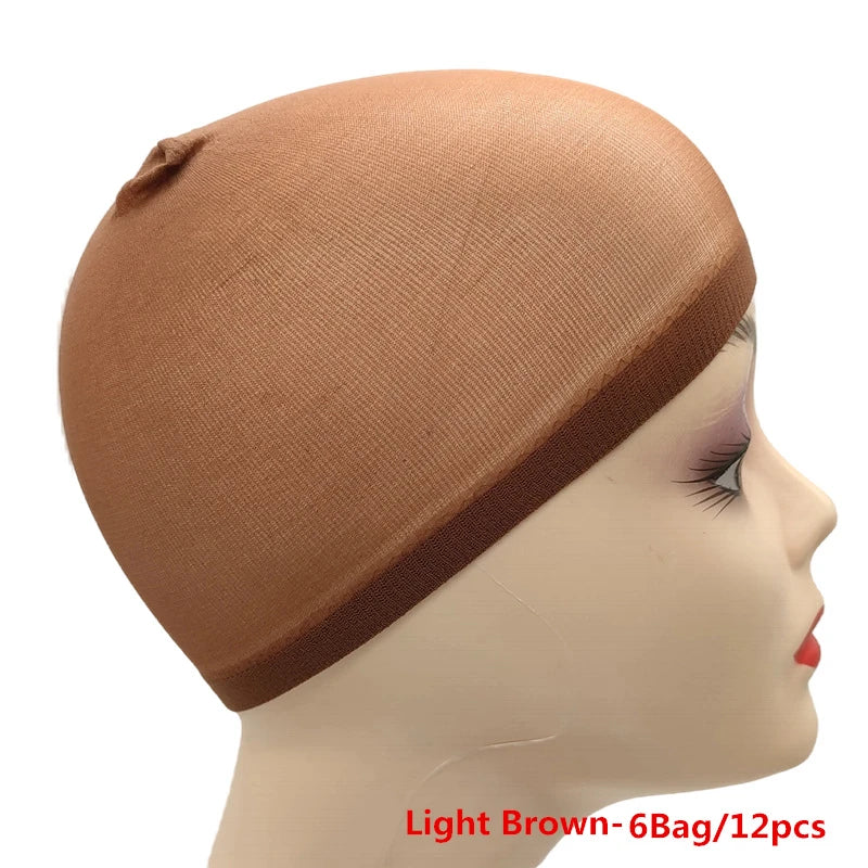 Ventilated Nylon Mesh Wig Cap – Stretchy, Breathable, & Comfortable Hairnet