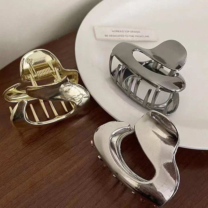 Exquisite Metal Hair Claw Clips