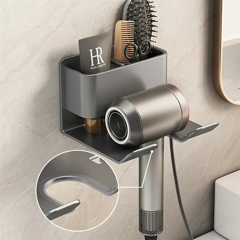 Wall Mounted Dryer Cradle Straightener Stand