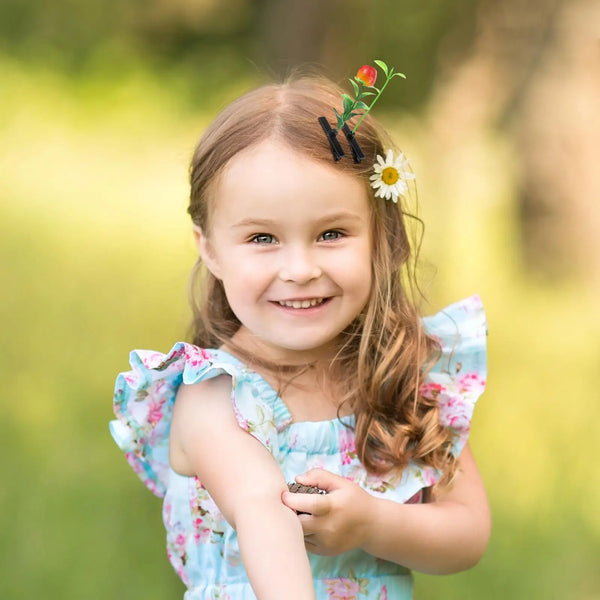 Simulation Plant Hair Clip Barettes