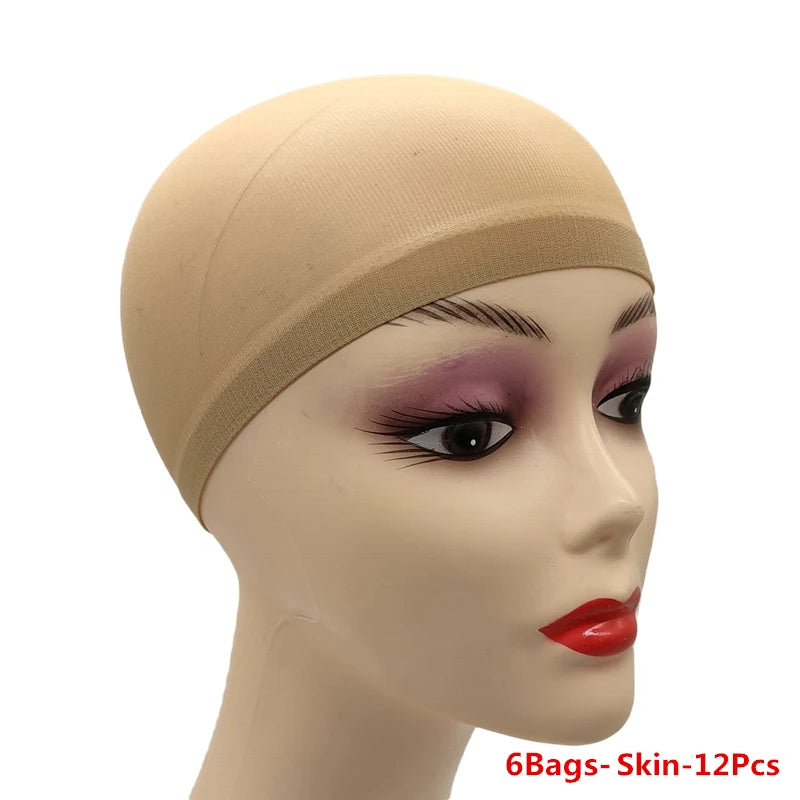 Ventilated Nylon Mesh Wig Cap – Stretchy, Breathable, & Comfortable Hairnet