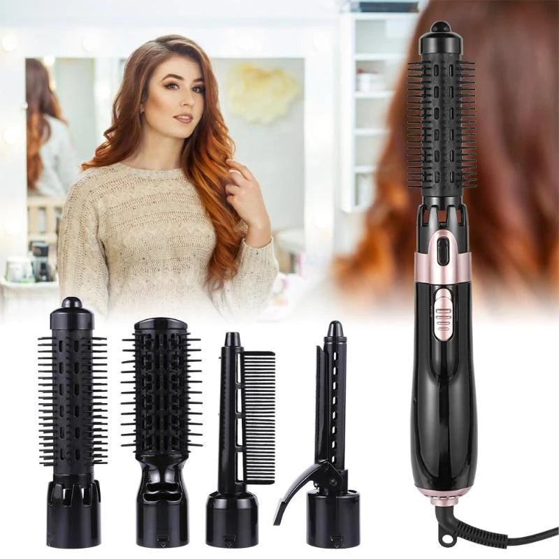 Multifunction Electric Hot Air Comb Curler/Dryer