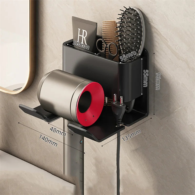 Wall Mounted Dryer Cradle Straightener Stand