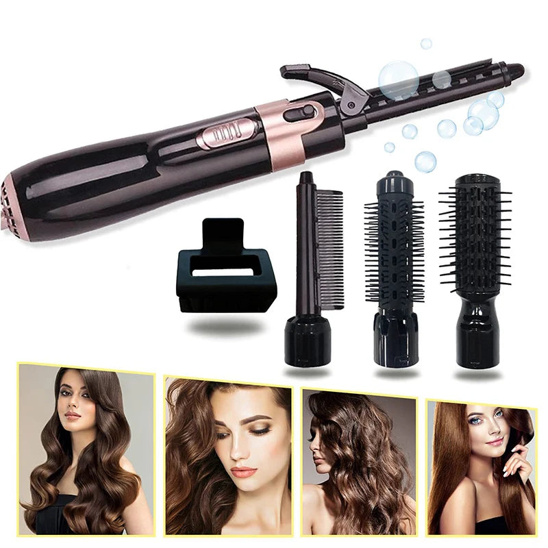 Multifunction Electric Hot Air Comb Curler/Dryer