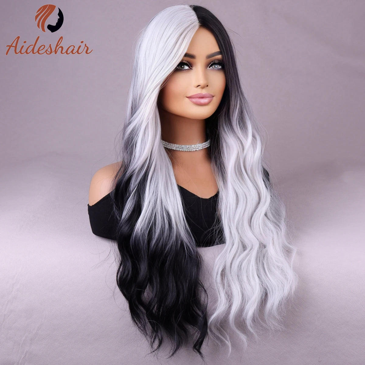 Synthetic wig  european and American fake hair