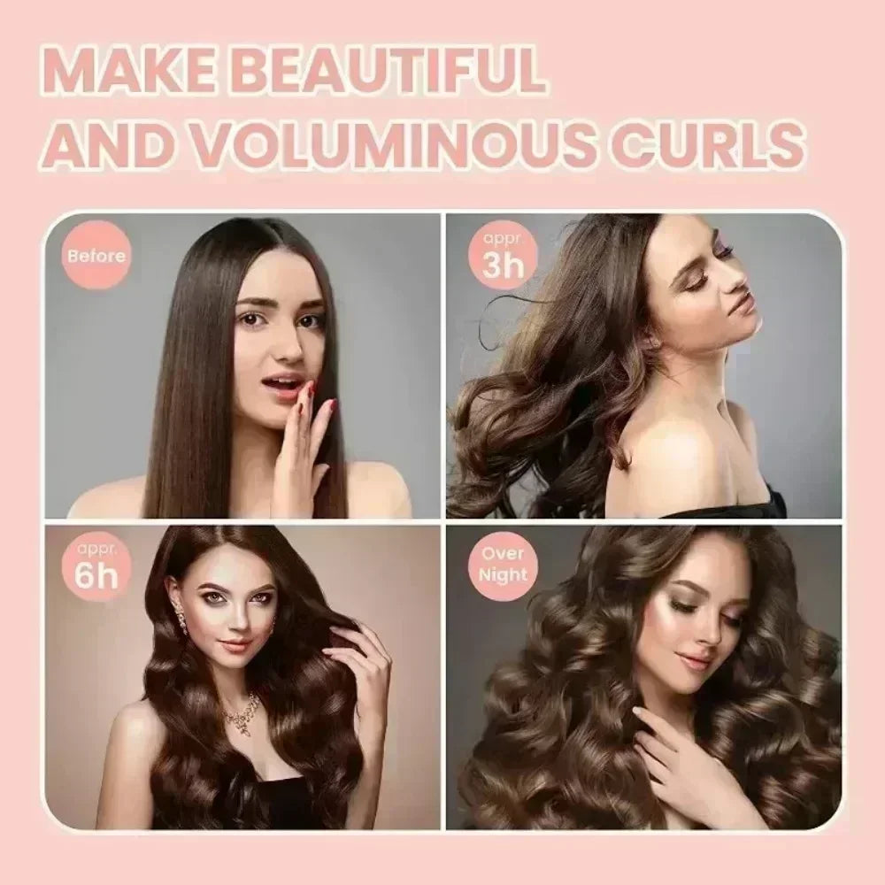 Heatless Hair Curler Rollers