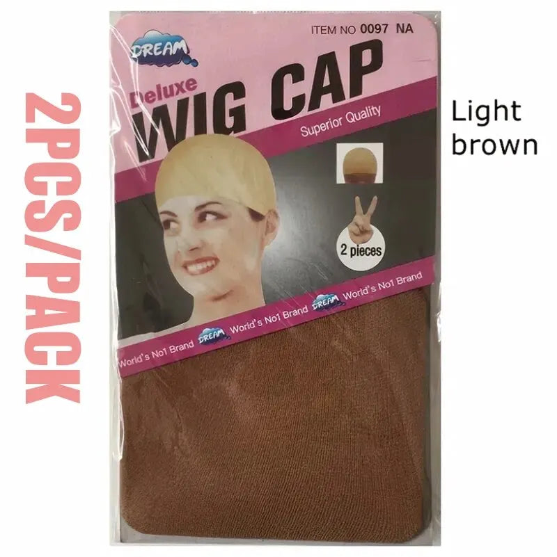 2-Pack Stocking Wig Caps – Stretchy Nylon Bald Cap for Wigs