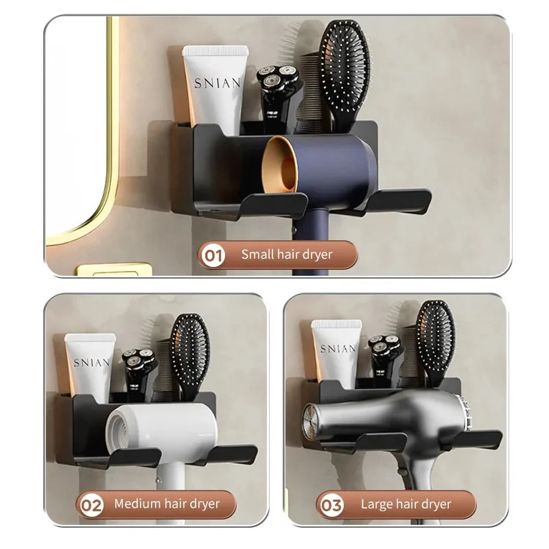 Wall Dryer Cradle Straightener Organizer