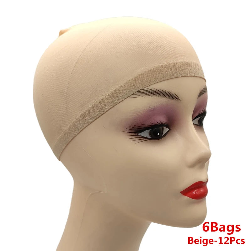 Ventilated Nylon Mesh Wig Cap – Stretchy, Breathable, & Comfortable Hairnet