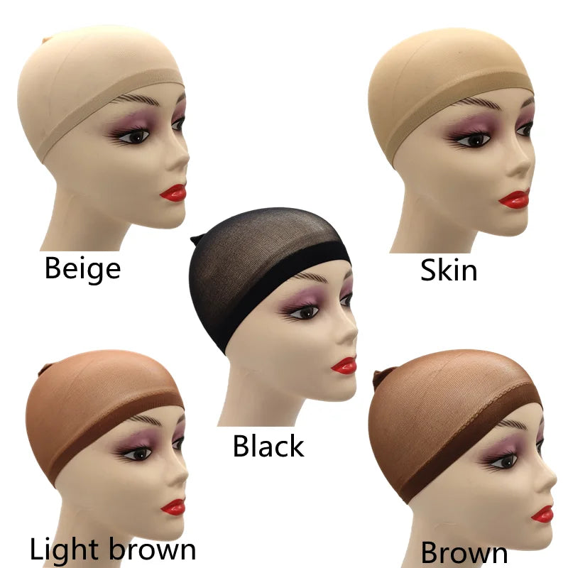 Ventilated Nylon Mesh Wig Cap – Stretchy, Breathable, & Comfortable Hairnet