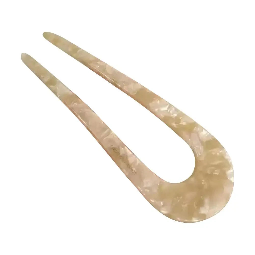 U-shaped Female Meatball Head Pan Hairpin