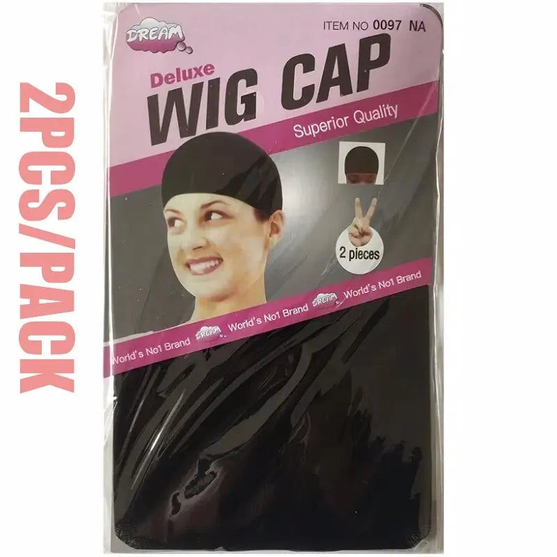 2-Pack Stocking Wig Caps – Stretchy Nylon Bald Cap for Wigs